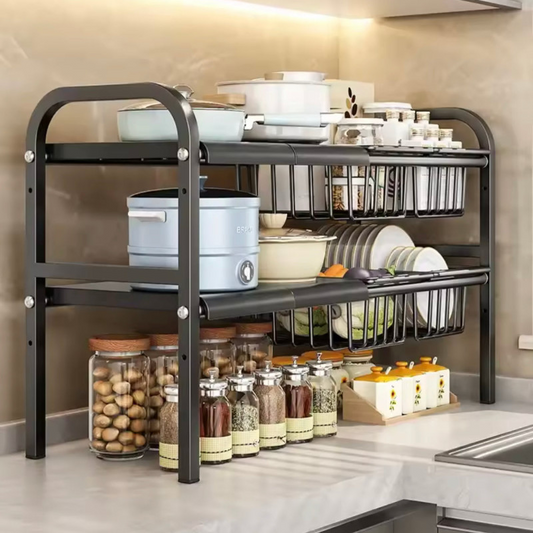 2 Tier Under Sink Organizer