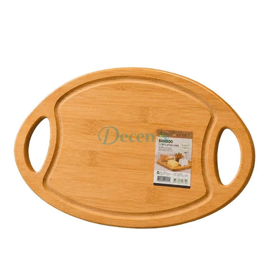 Bamboo Wood Oval Serving & Chopping Board