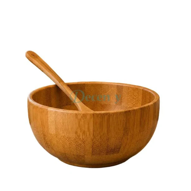 Eco-Friendly Natural Wooden Bowl for Soup