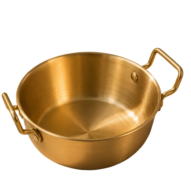 Luxury Golden Eared Serving Bowl  – Premium