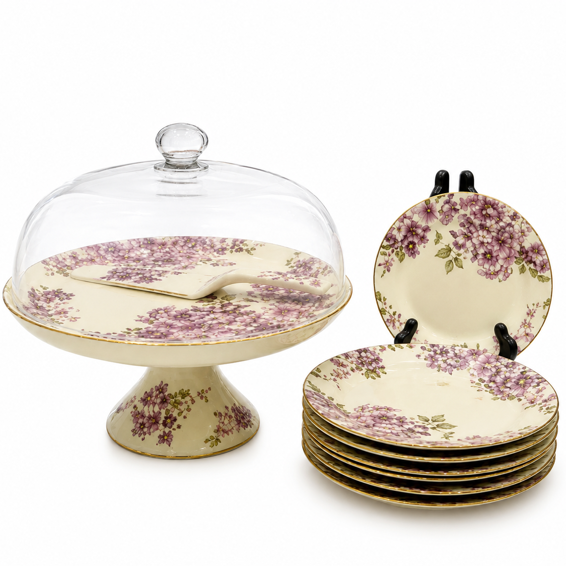 Royal Albert Luxe 9-Piece Cake Serving Sets ( 13 )