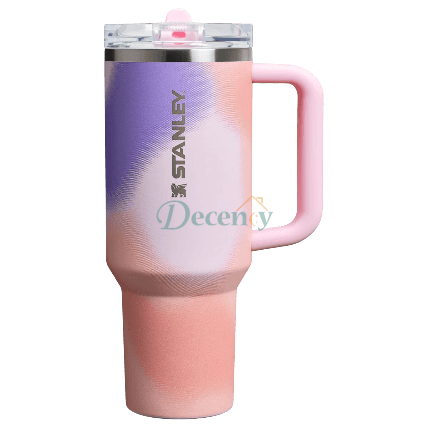 Stanley Quencher H2.0 Tumbler 40 oz - Rose Petal Motion