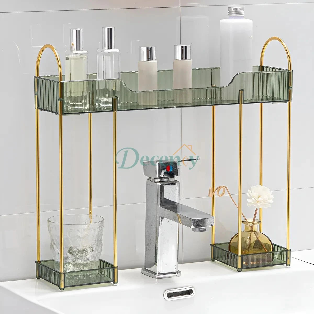Mounted Faucet Sink Shelf for Kitchen