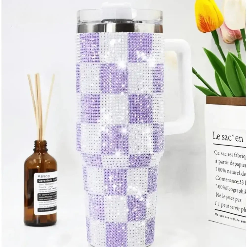 Luxury 40oz 1200ml Rhinestone Tumbler