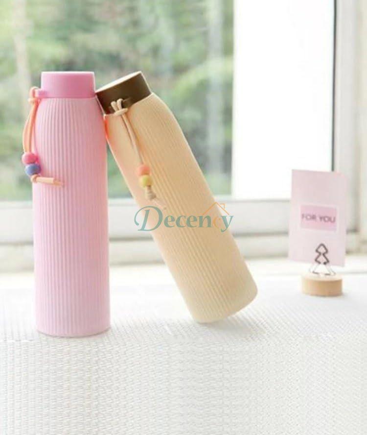 Water Bottle With Silicone Cover 350ml