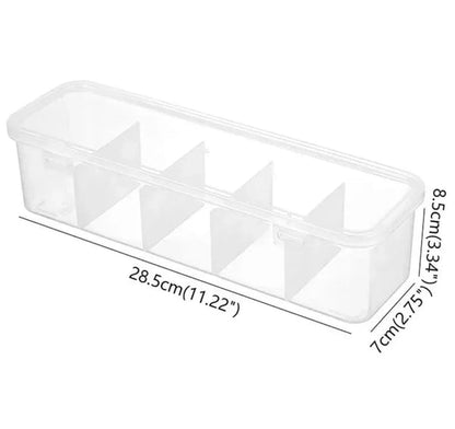 5  Grid Compartments Organizer