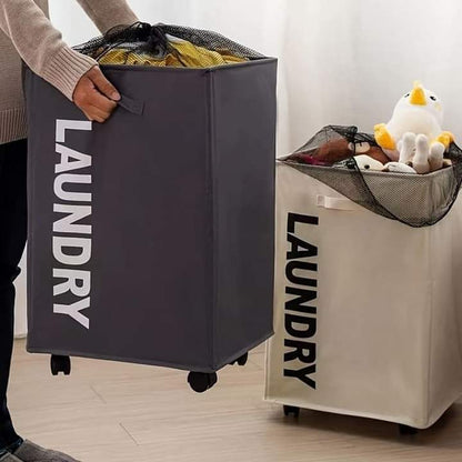 Laundry Basket Big Capacity With Wheel