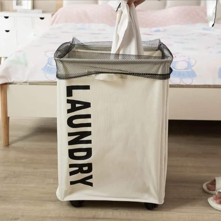 Laundry Basket Big Capacity With Wheel