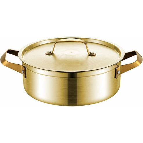 golden hotpot casserole – premium insulated serving & cooking pot