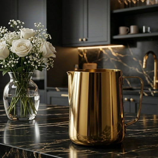 Premium Stainless Steel Milk Frothing Pitcher Jug