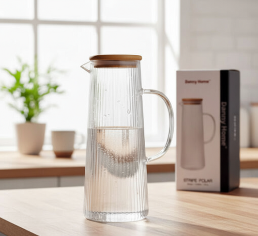 Danny Home Glass Water Pitcher – 1200ml