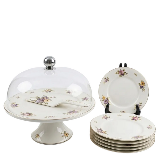 Royal Albert Luxe 9-Piece Cake Serving Sets ( 06 )