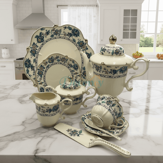 Royal Albert 31 Pcs Tea Set – Design 4