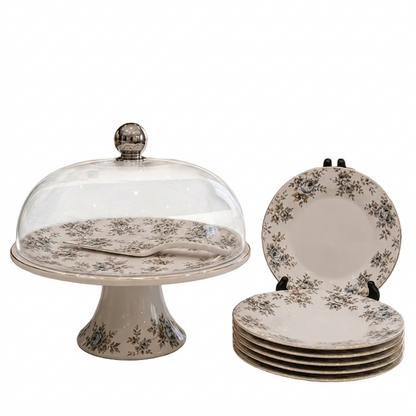 Royal Albert Luxe 9-Piece Cake Serving Sets ( 01 )