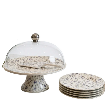 Royal Albert Luxe 9-Piece Cake Serving Sets ( 03 )