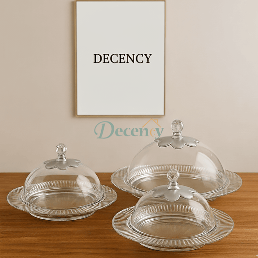 Acrylic Cake Stand with Dome Lid