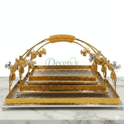 Golden Rectangle Platter Set