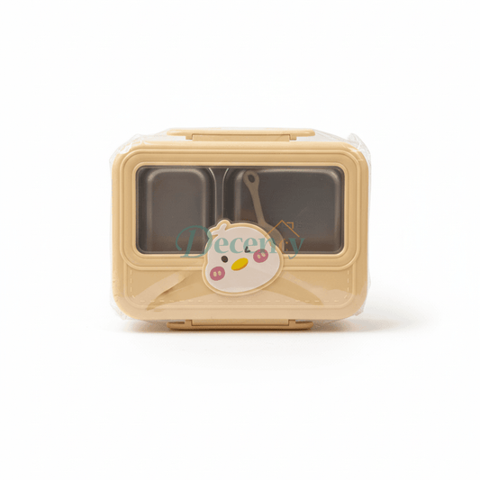 Stainless Steel Insulated Lunch Box 2 Compartment Tiffin for Kids/Office