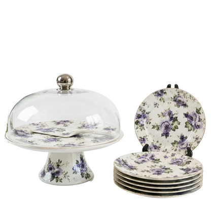 Royal Albert Luxe 9-Piece Cake Serving Sets ( 04 )