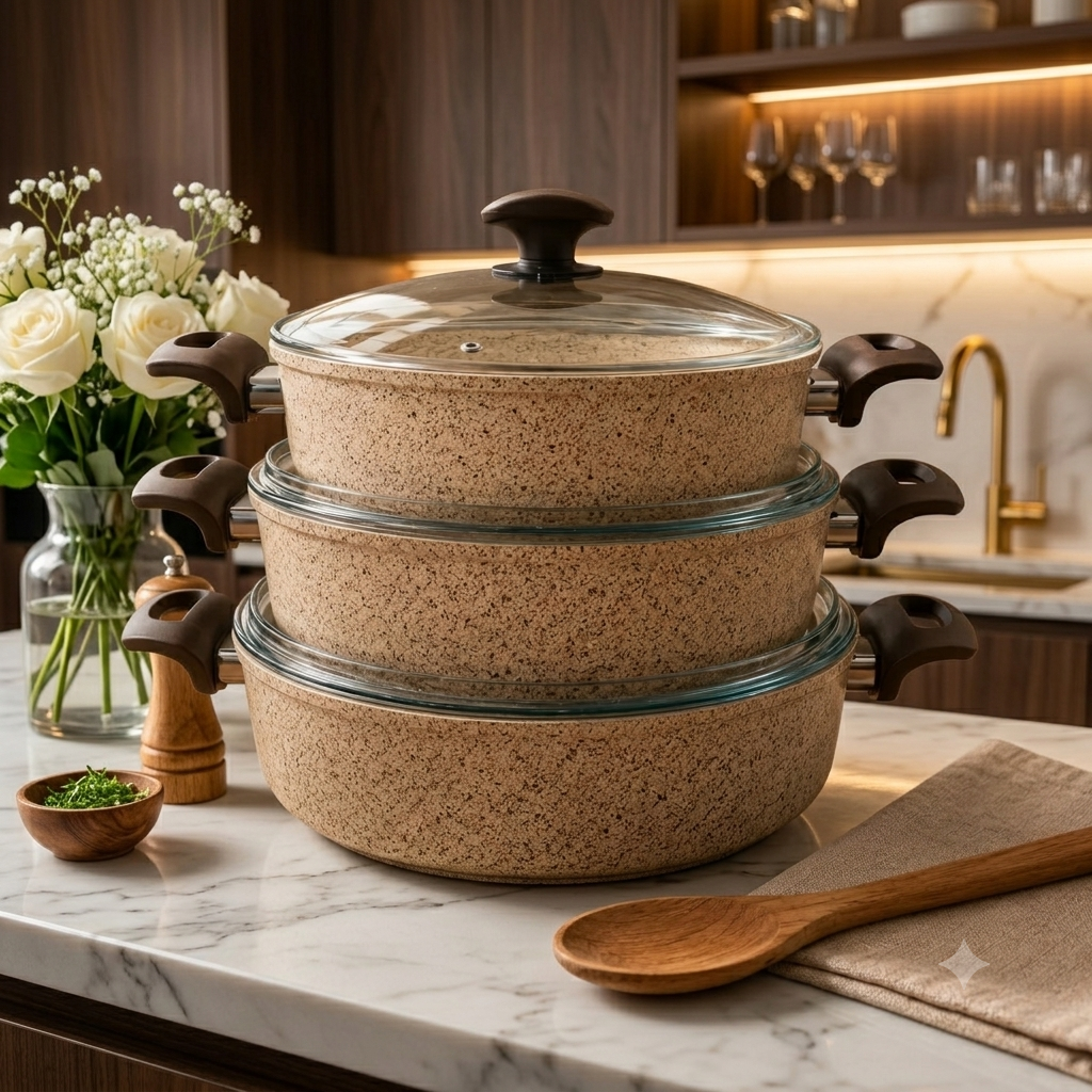 Falez Granite Non-Stick Shallow Casserole  | Turkey