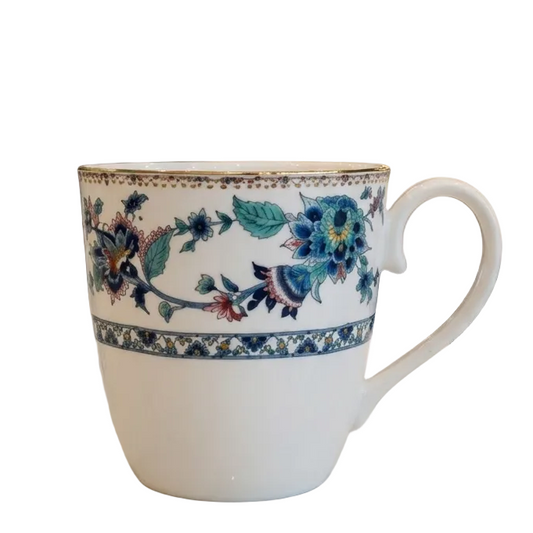Royal Albert Sapphire Bloom Premium Bone China Coffee & Tea Mug