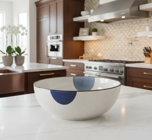 Danny Home Deep Plate – 8.25-Inch Porcelain Dinnerware