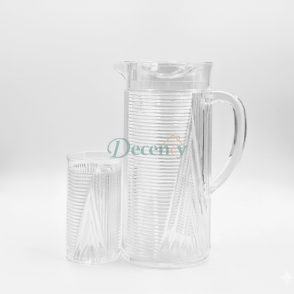 ClearElegance Acrylic Jug Set – Premium Quality