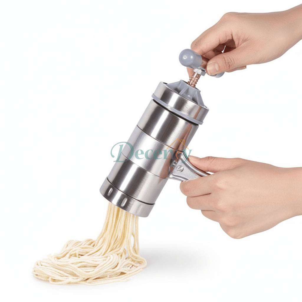 Stainless steel nudel macker