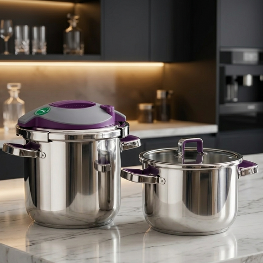 Turkish Non-Stick Cookware Set 6L/8L Granite Pots