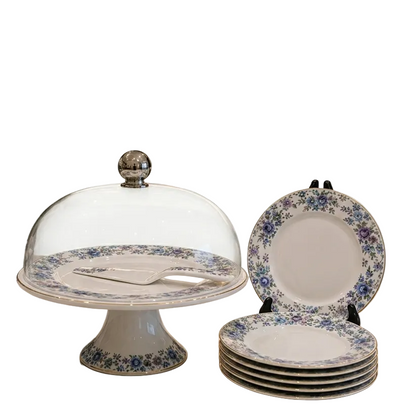 Royal Albert Luxe 9-Piece Cake Serving Sets ( 02 )