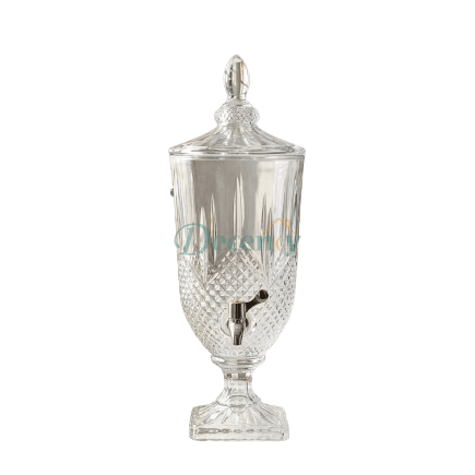 Royal Crystal Beverage Dispenser Without Glasses 3 L (04)