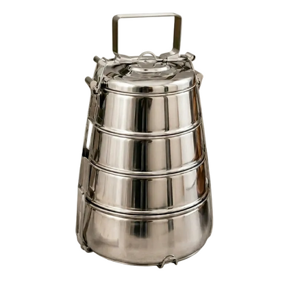4 Layer Premium Stainless Steel Multi-Layer Lunch Box