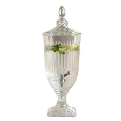 Royal Crystal Beverage Dispenser Without Glasses 3 L (05)