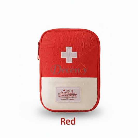 One Carrying Portable First Aid Kit, Small Medicine Bag, Emergency Medical Relief Pack for Business Trips and Travel