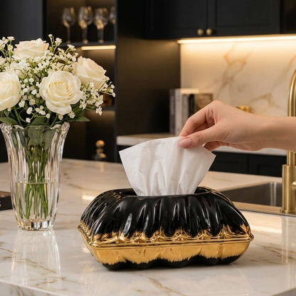 Luxury Vanity Tissue Box Holder for Home Decor