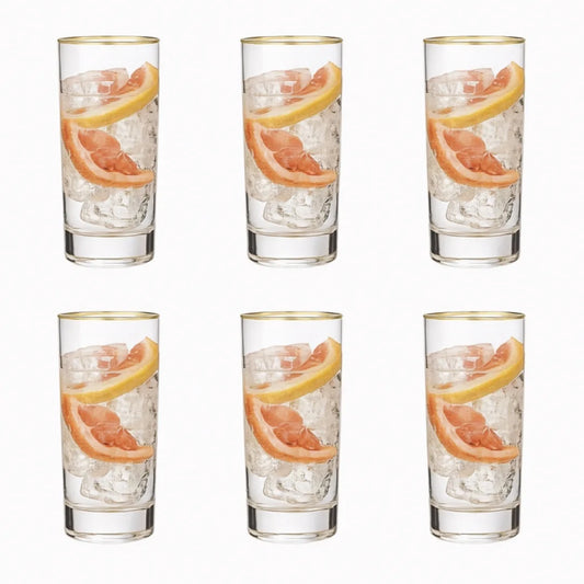 CrystalClear 6-Piece Glass Set – 460ml