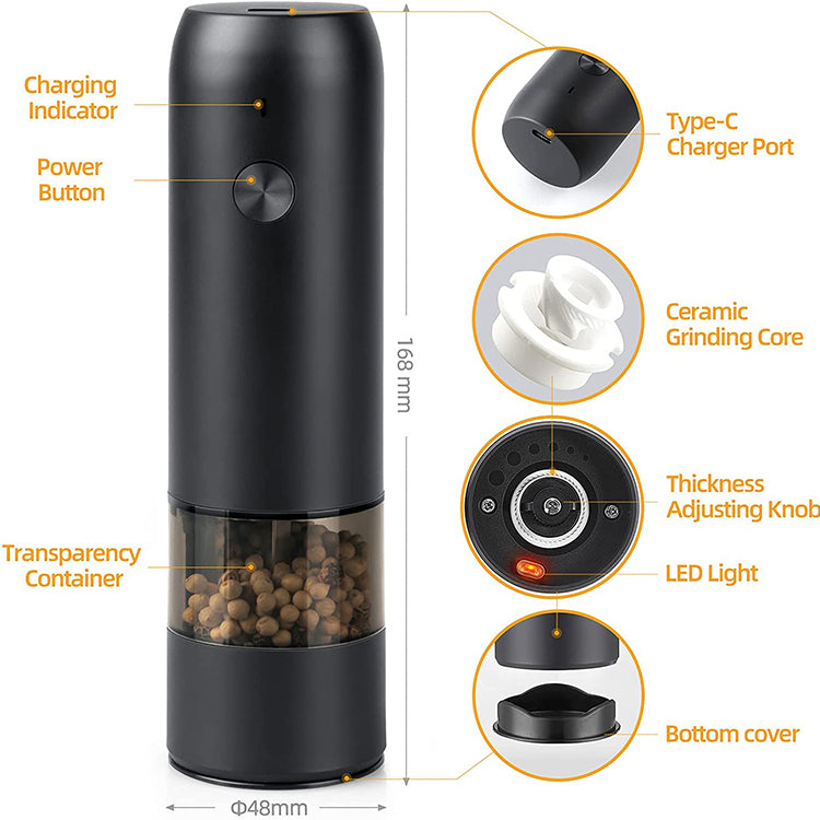 Electric Salt and Peppe Grinder