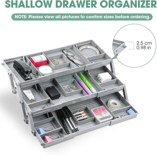 3 Layers Large Jewelry Organizer Storage Case