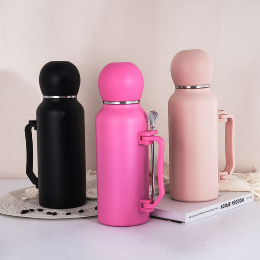 1.3 L Insulated Stainless Steel Thermos with Handle