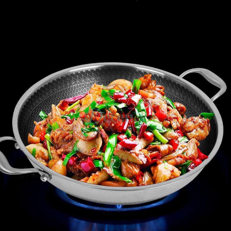 Stainless Steel  Honeycomb Pan