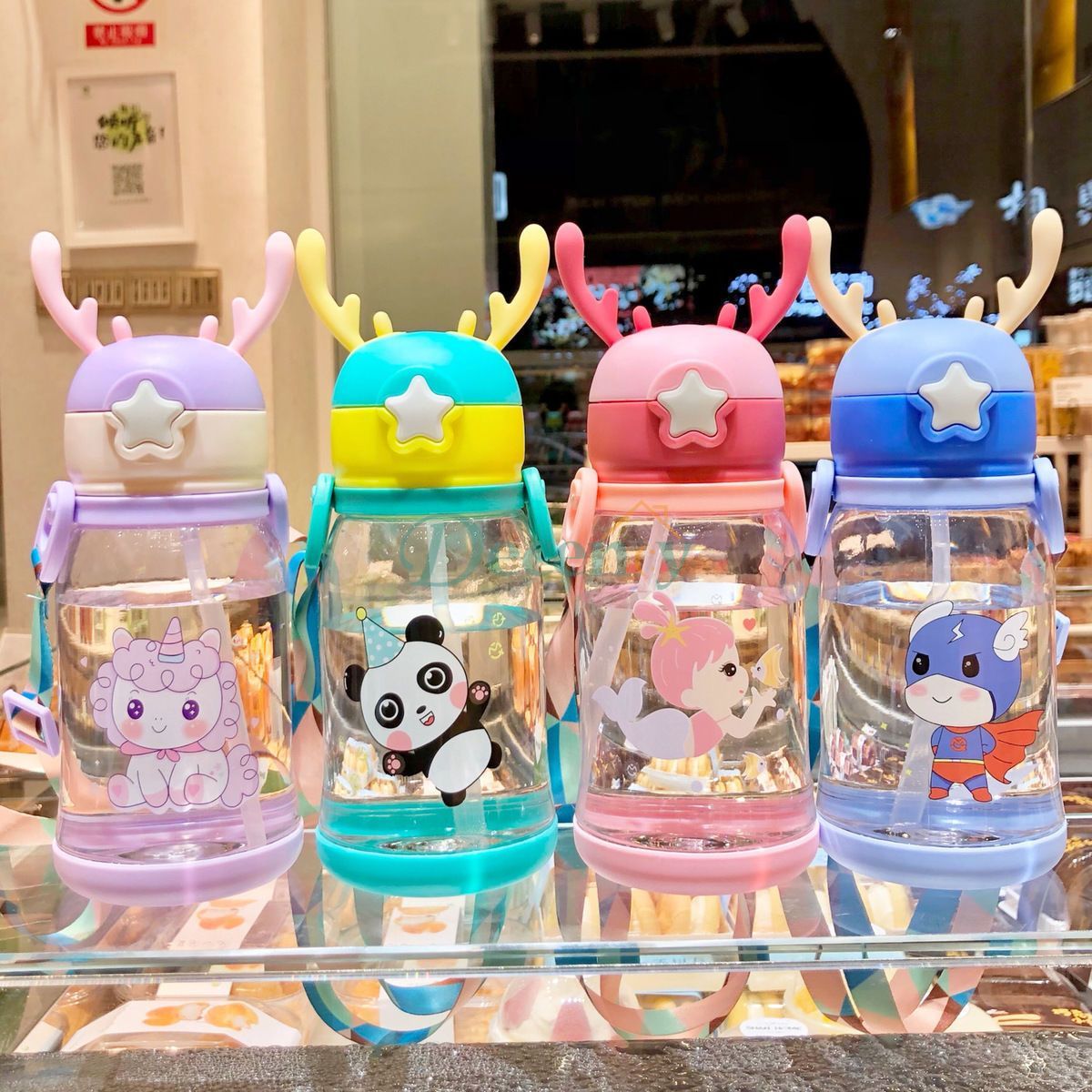 Sipper Juice Drink Water Bottle for Kids Cups