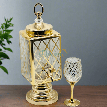 7PCS Water Set – Elegant Glass Decanter with Glasses