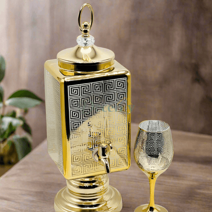7PCS Water Set – Elegant Glass Decanter with Glasses