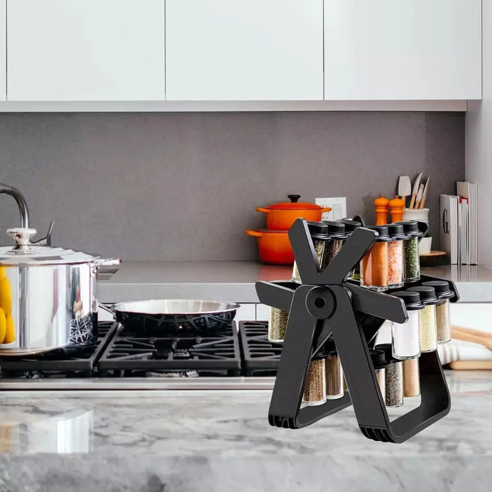 Revolving countertop Spice Rack