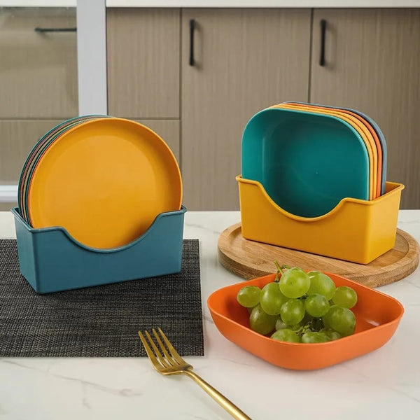 10Pcs Creative Plate Set