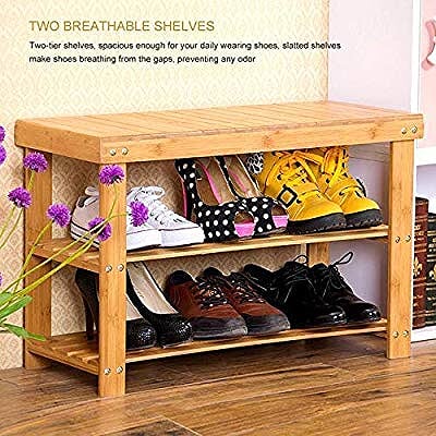 Solid Wood Shoe Rack