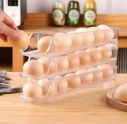 Acrylic Rolling Egg Box