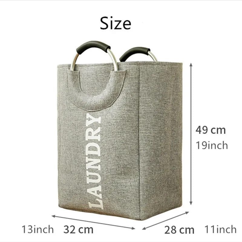 Portable Folding Laundry Basket (High Quality)