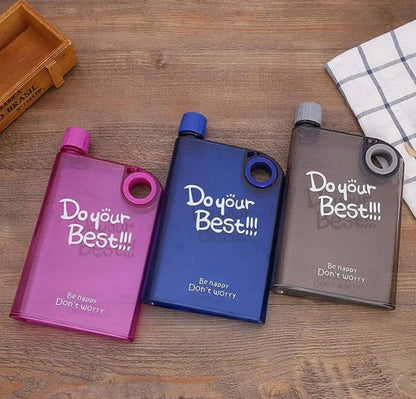 NoteBook Style Portable WaterBottle