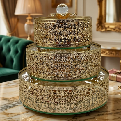 3-piece premium candy storage set - JC-01